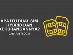 Maksud Slot Sim Bersifat Hybrid Artinya Apa Yang Dimaksud